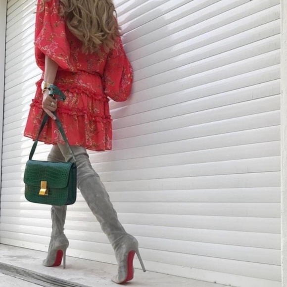 Alexis Loe Blooming Red Dress - Picture 4 of 7